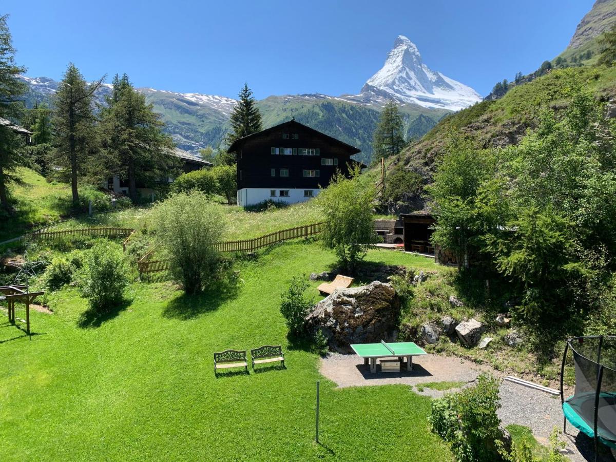 Appartements Zermatt Paradies Buitenkant foto