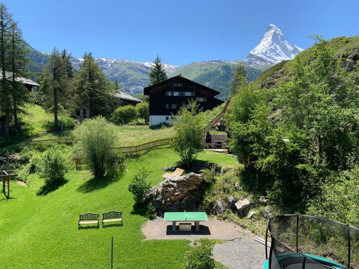 Appartements Zermatt Paradies Buitenkant foto